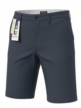 Dockers Perfect Golf Shorts Classic Fit Men's 42 Navy Blue NWT